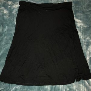 Banana Republic Black Flowy Skirt